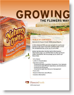 Flowers Foods 2008 Annual Report